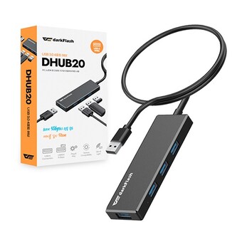 darkFlash DHUB20 (4포트/<b>USB</b> <b>3.0</b>)