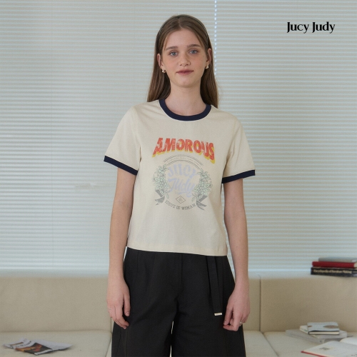 TBH글로벌 쥬시쥬디 그래픽링거티셔츠 JZTS321N