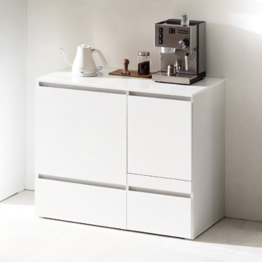 플레이너스 샤인 주방 홈바 도어형 수납장 1000_이미지