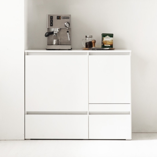 플레이너스 샤인 주방 홈바 도어형 수납장 1000_이미지