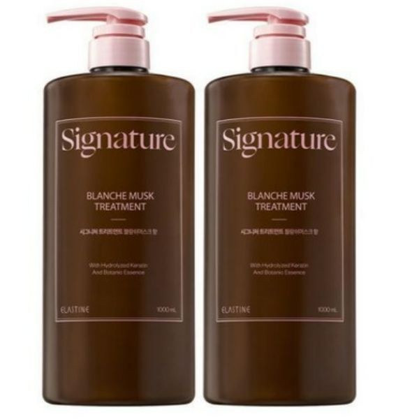 엘라스틴 시그니처 트리트먼트 블랑쉬머스크 1000ml (2개)_이미지