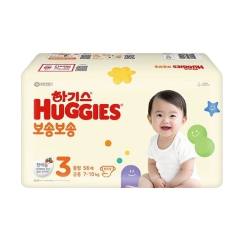 하기스 2024 보송보송 밴드형 3단계-공용 (168매)_이미지