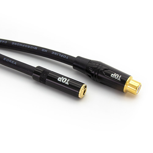 ž���ο���ġ�� HDTOP 3.5mm ���׷��� to RCA ���� ���̺�