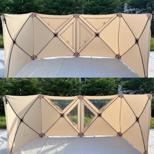 쿠디 면 윈드스크린 L (560x140cm)_이미지