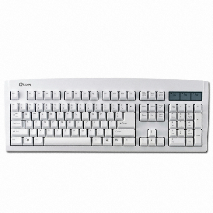 지피전자 QSENN SEM-DT35 PS2 화이트 (without armrest)