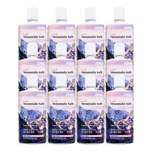 2080 히말라야 퓨어마운틴 핑크솔트 가글 750ml (12개)_이미지