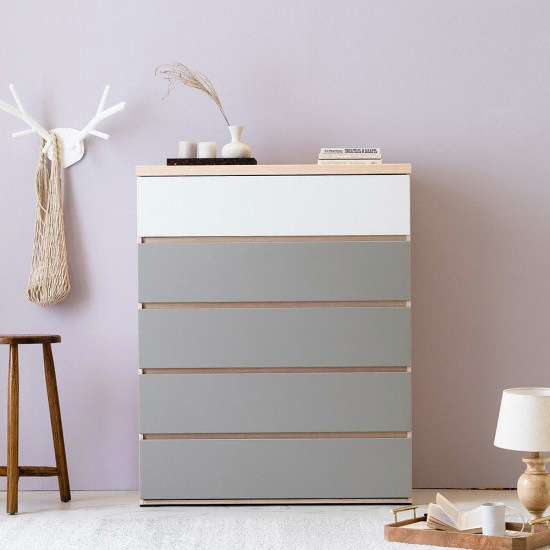 동서가구 아르쉘 광폭 5단 서랍장 1000_이미지