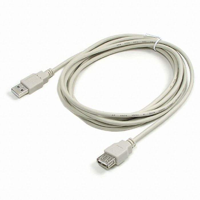 라이트컴 COMS USB 2.0 (A-A) (M/F) C3172 실속형 연장 케이블