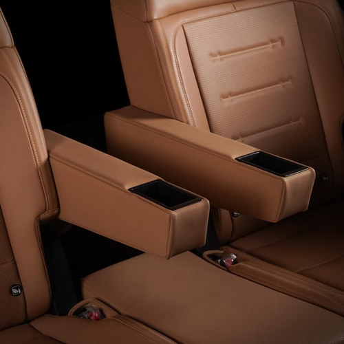 케이엠모터스  크레이지몬스터 확장형 수납 팔걸이 현대 디 올 뉴 싼타페 MX5 전용