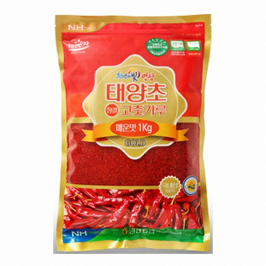 영광농협 24년 태양초 청결 고춧가루 골드 매운맛 1kg (1개)_이미지