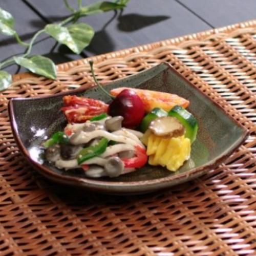 천유 사각찬기 그릇 2호