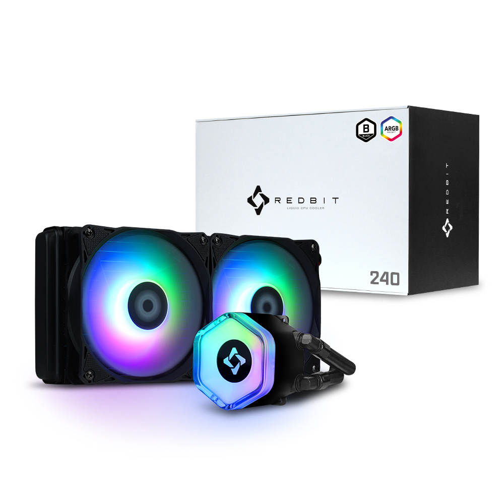 이엠텍 레드빗 240 ARGB (블랙)_이미지