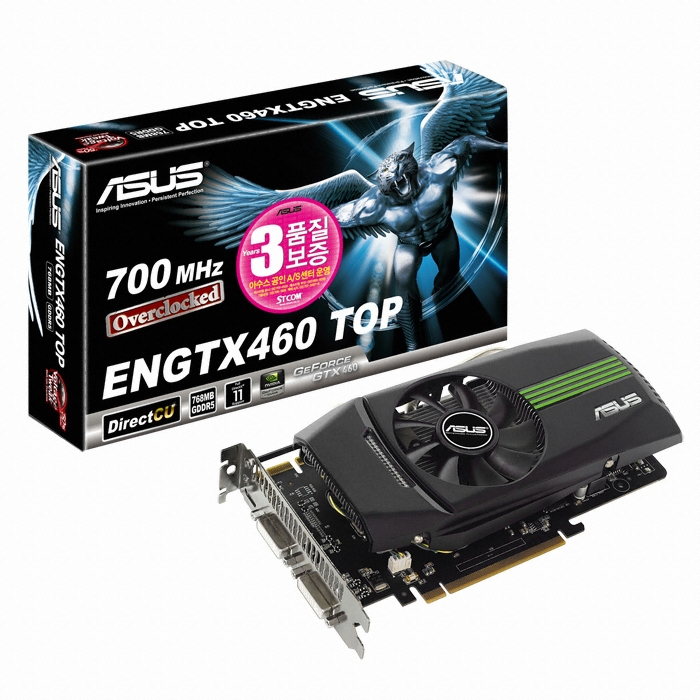 ASUS ������ GTX460 ENGTX460 DirectCU TOP D5 768MB
