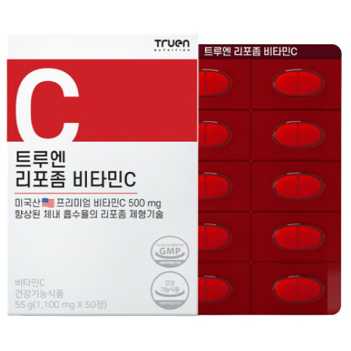 트루엔뉴트리션 트루엔 리포좀 비타민C 50정 (1개)