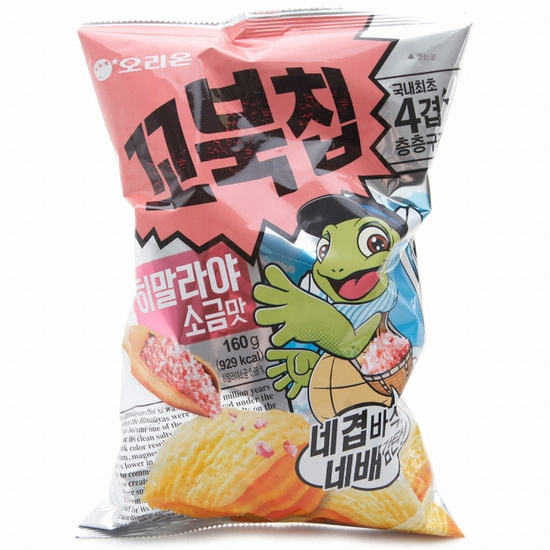 오리온 꼬북칩 히말라야소금맛 80g (12개)