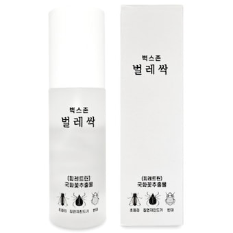 벅스존 벌레싹80ml 여행용 천연<b>살충제</b>피레스린0.2g 집먼지진드기 초파리 빈대 <b>살충제</b>