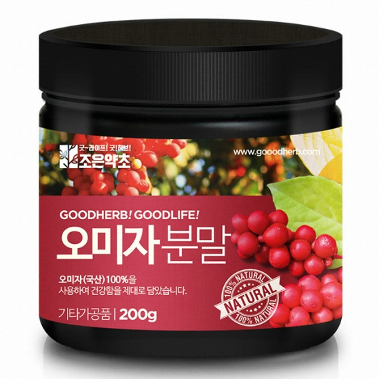 조은약초 오미자 분말 200g (1개)_이미지