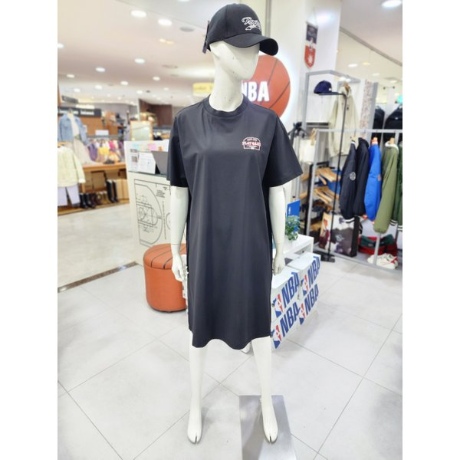 엔비에이(NBA) PLAY GAME 쿨링 중기장 원피스 N242TO716P_이미지