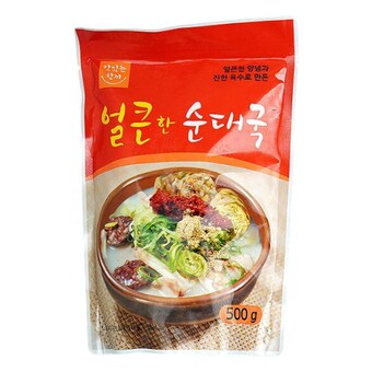 창구식품 얼큰한 <b>순대국</b> 500g