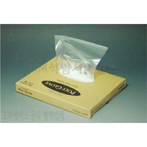고려에이스 일회용 장갑 Large Poly Glove 200/PK KA.UB33-29B 협력업체_이미지