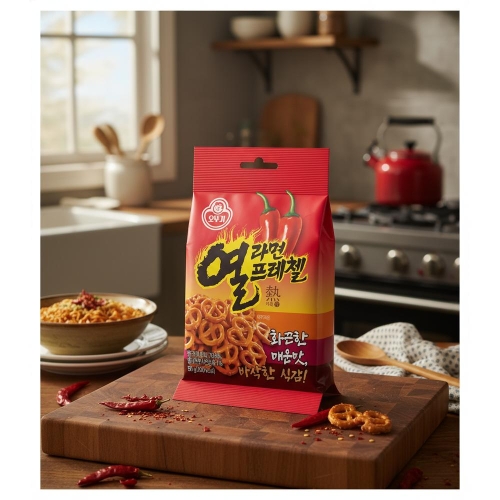 오뚜기 열라면 프레첼 50g (1개)