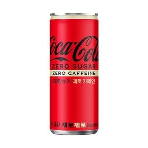 코카콜라음료 코카콜라 제로제로 250ml (12개)_이미지