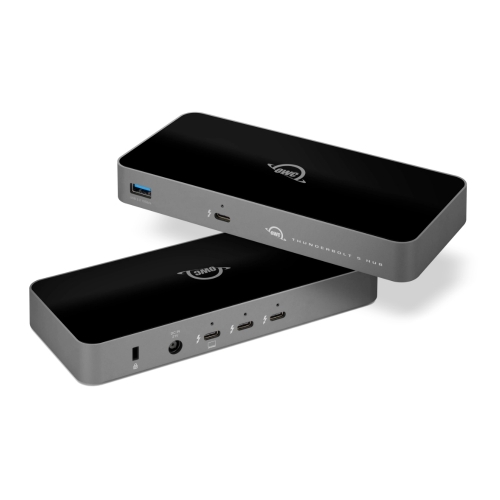 OWC Thunderbolt5 HUB (4포트/썬더볼트5 Type C) 위즈플랫_이미지