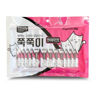 테비토퍼 쭉쭉이 연어와치킨맛 200g (10g x 20p)