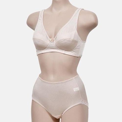 쿨샵 여성 속옷 노와이어 브라 인견 B컵 브라팬티 W9D293C 웨어