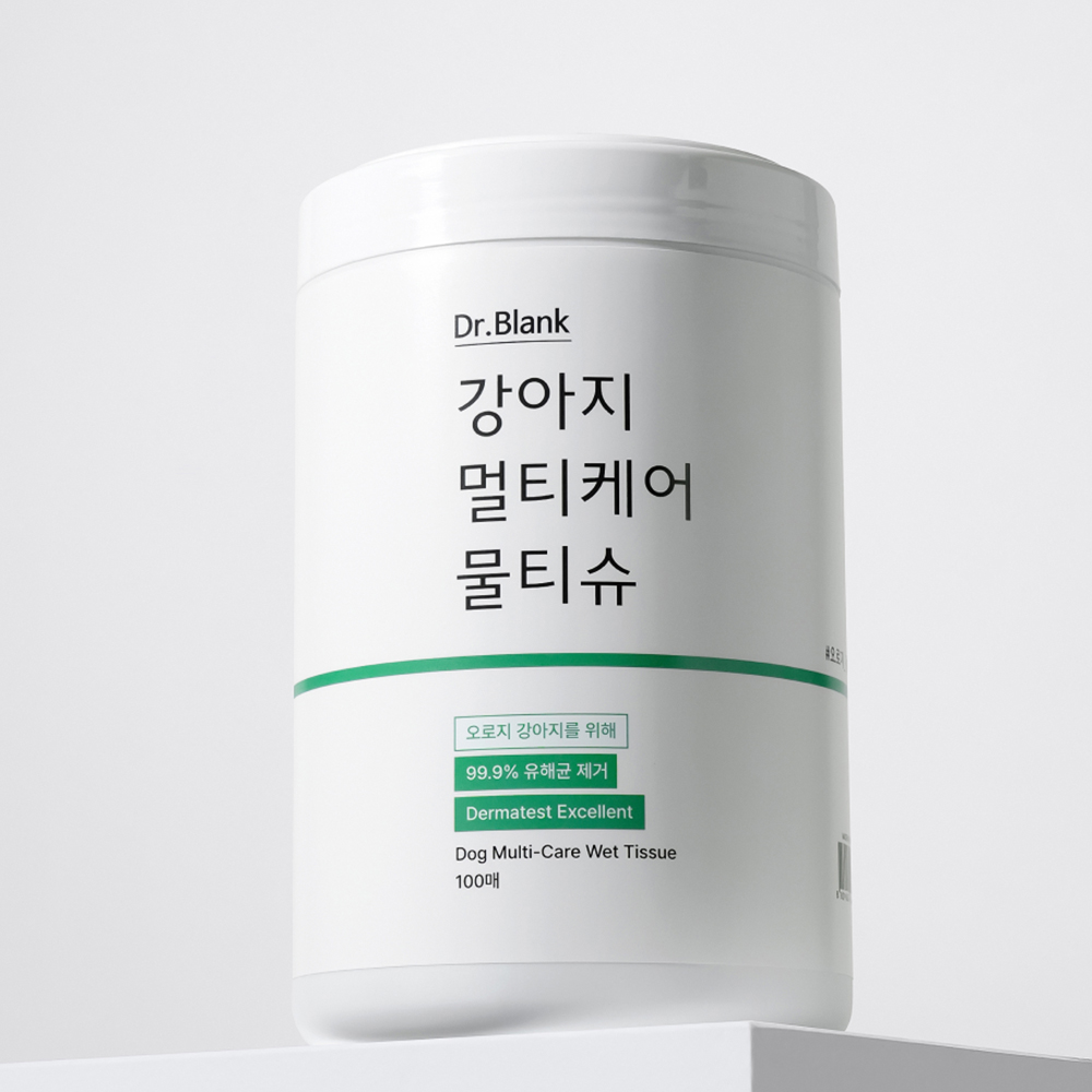 로쎄앙 닥터블랭크 강아지 멀티케어 물티슈 100매