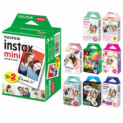후지필름 INSTAX 미니필름 10팩 + 캐릭터 1팩 (110매)_이미지