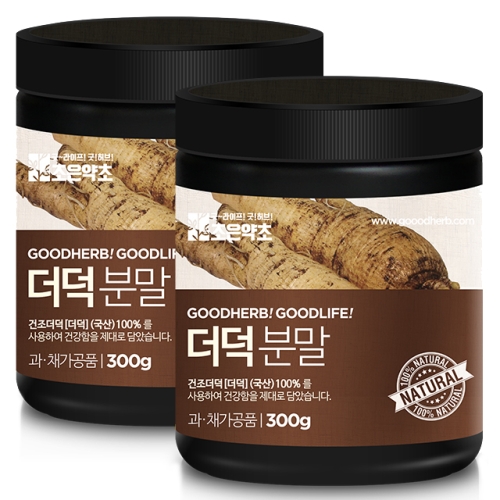 조은약초 프리미엄 더덕 분말 2개 300g_이미지