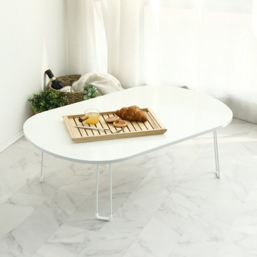 레몬트리 트리팜 LPM 오브제 타원형 접이식 테이블 (90x60cm)