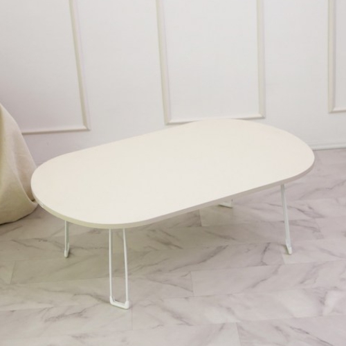 레몬트리 트리팜 LPM 오브제 타원형 접이식 테이블 (90x60cm)_이미지