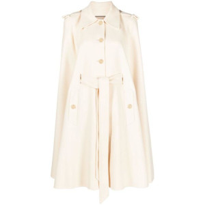 구찌 여성 케이프 슬리브 버튼업 하프 코트 745441 ZAAL6 9205