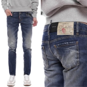 디스퀘어드2 여성 스키니 워싱 데님 팬츠 S72LA0536 S30330 470_이미지