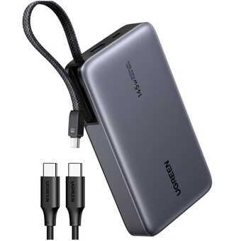 <b>UGREEN</b> 넥소드 PD PPS 145W 케이블일체형 보조배터리 PB551 20000mAh