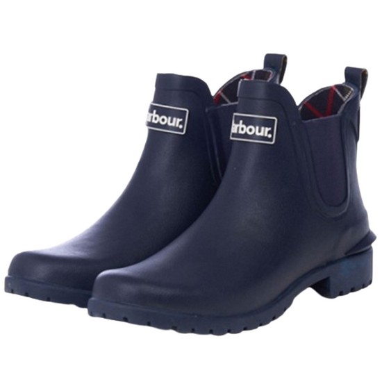 바버 웰링턴 숏 레인부츠 LRF0066 (NY11, 네이비)