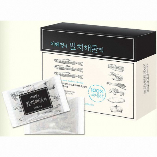 이혜정의 멸치 해물 다시팩 150g