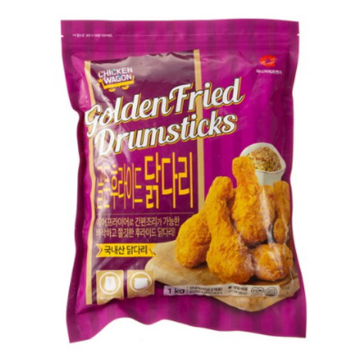 마니커 골든 후라이드 닭다리 1kg (1개)_이미지
