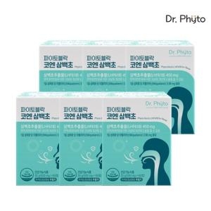 닥터파이토 파이토블락 코엔삼백초 60정 (6개)