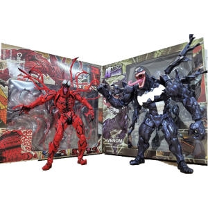 마블 베놈 카니지 관절 액션 굿즈 피규어 VENOM 18cm_이미지