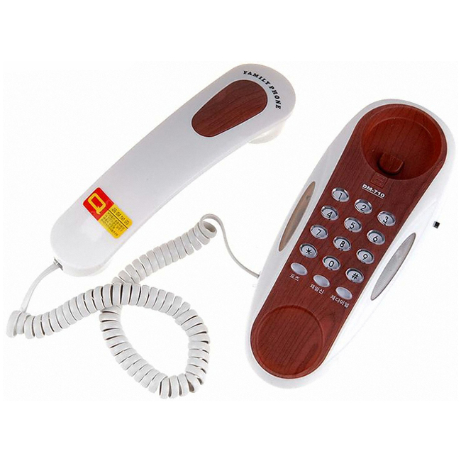 대명전자통신 벽걸이 일반전화기 DM-710 (1개)