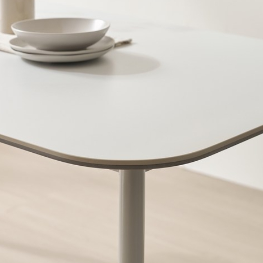 보니애가구 몰리 양면 포세린 세라믹 식탁 1800 (의자별도)_이미지