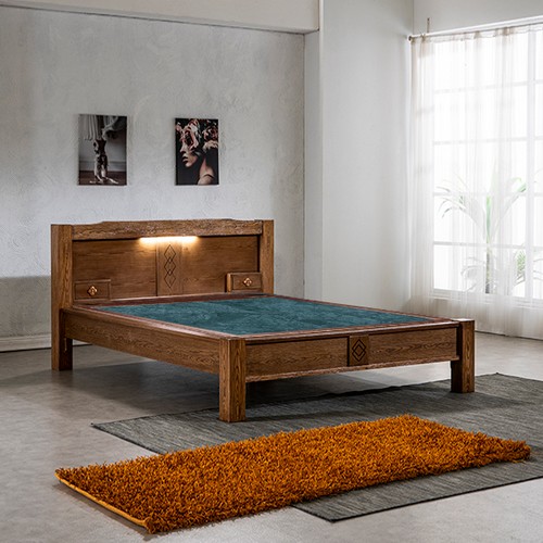 현대의료기 115Q V2 옥침대 Q (청옥)_이미지