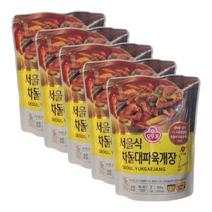오뚜기 서울식 차돌대파 육개장 500g (5개)_이미지