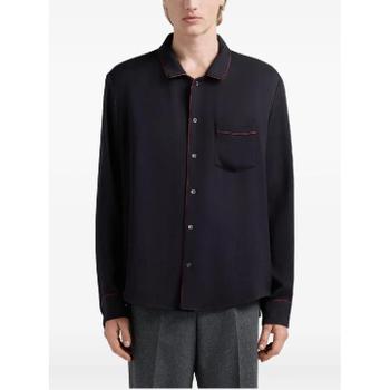 발리 트윌 체스트 포켓 셔츠 MSH037VI092 T