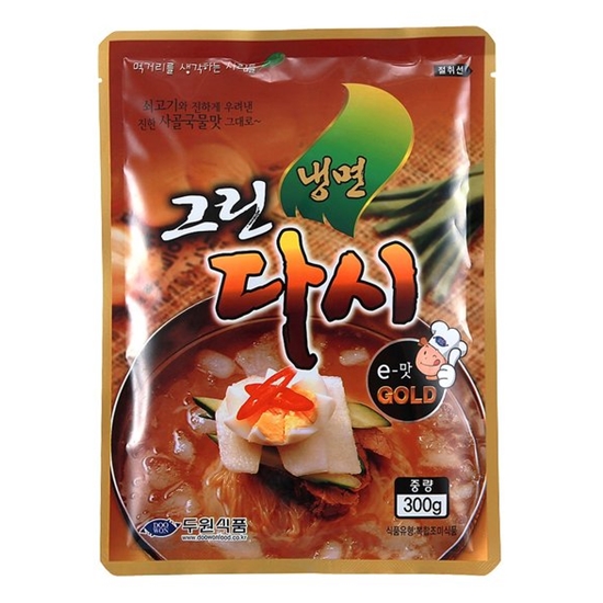 두원식품 냉면 그린 다시 300g (1개)_이미지