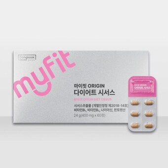 동국제약 마이핏 오리진 다이어트 <b>시서스</b> 60정