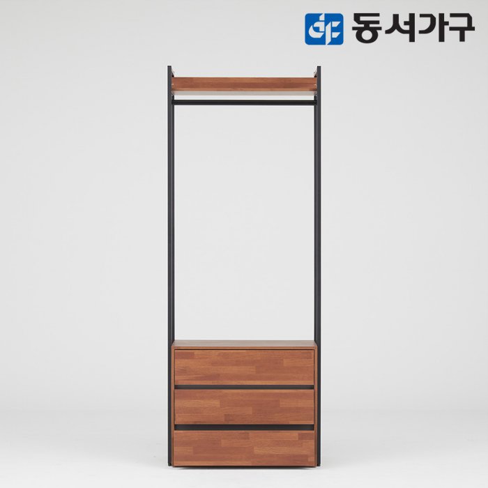 동서가구 몬티아 2단 서랍 행거 시스템 드레스룸 800